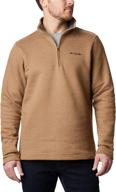 👕 columbia men's great hart mountain iii half zip: the perfect blend of style and comfort логотип