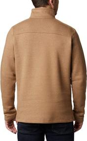 img 3 attached to 👕 Columbia Men's Great Hart Mountain III Half Zip: The Perfect Blend of Style and Comfort