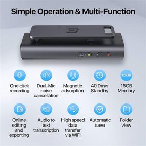 img 2 attached to Recorder Reduction Portable Transcription Interviews