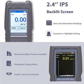 img 2 attached to Poniie Rechargeable RF EMF Meter: Evaluate Electromagnetic Radiation 🔦 from Phone, WiFi Router, Cellular Tower, and Ghost Hunting Activities