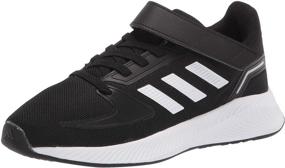 img 4 attached to Adidas Kids Runfalcon Black Girls' Athletic Running Shoes