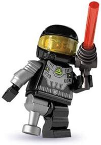 img 4 attached to LEGO Minifigures Минифигурка космического злодея
