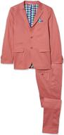 👔 isaac mizrahi boys' cotton suit set logo