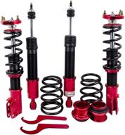 комплект подвески maxpeedingrods coilovers для ford mustang 4th gt base coupe 1994-2004: передовая регулировка демпфера и система управления высотой для улучшенного поглощения ударов весенних амортизаторов логотип