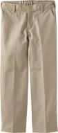 dickies husky boys flat front boys' clothing : pants logo