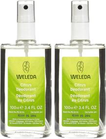 img 1 attached to 🍊 Weleda Refreshing Non-Aerosol Deodorant Spray, Citrus - 3.4 oz - 2 pk: Long-lasting freshness with natural citrus aroma