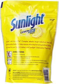 img 1 attached to 🍋 Revitalize Your Dishwashing Experience with Sunlight Auto Dish Power Pacs: Enhanced with Lemon Oxi & Lemon Boost - 20 Count