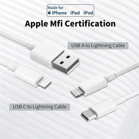 img 3 attached to Charger Certified Esbeecables Lightning AirPods