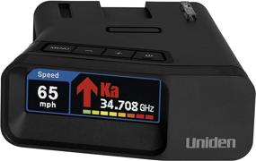 img 4 attached to Uniden R7 Advanced Laser/Radar Detector with Built-in GPS, Real-Time Alerts, Dual-Antennas, Directional Arrows, Voice & Visual Alerts, Red Light and Speed Camera Notifications
