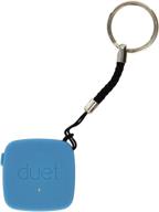 protag duet bluetooth tracker: powerful, sleek & secure - blue (retail packaging) logo