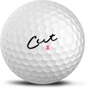 img 1 attached to 🏌️ Белые гольф-мячи Cut Golf, DC издание