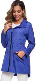 img 2 attached to Avoogue Womens Lightweight Windbreaker Waterproof Women's Clothing