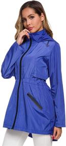 img 1 attached to Avoogue Womens Lightweight Windbreaker Waterproof Women's Clothing