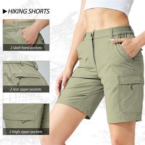 img 1 attached to MIER Stretchy Pockets Resistant Lightweight Outdoor Recreation and Outdoor Clothing