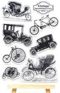 joyful home 1pc retro car rubber clear stamp for card making and scrapbooking decoration logo