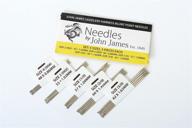 john james saddlers harness needles sewing logo