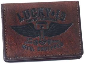 img 2 attached to Lucky 13 Genuine Leather Winged