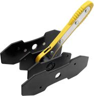 🍌 five bananas car brake caliper press tool - ratcheting piston spreader press with 2 steel plates (yellow) logo