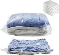 maximize storage space with vicarko space saver vacuum seal storage bags - 6 pack, jumbo size logo