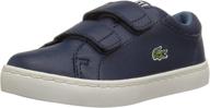 top-rated lacoste unisex-child straightset sneaker: a perfect fit for kids logo