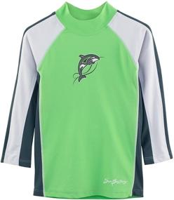 img 3 attached to SunBusters Boys Rash Guard 10: The Ultimate Protection for Boys' Clothing