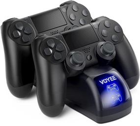 img 4 attached to ⚡ Efficient PS4 Controller Charging Station: VOYEE Fast Charger with LED Indicator & Charging Protection - Black