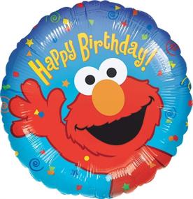 img 2 attached to 🎈 Anagram Elmo Sesame Street #2 2nd Second Birthday Party Balloon Set - Mylar & Latex Supplies