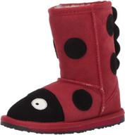 emu australia little creatures character boot boys' shoes: perfect footwear for toddler/little kid boys логотип