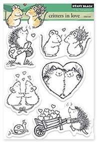 img 1 attached to Penny Black Critters Decorative Stamp