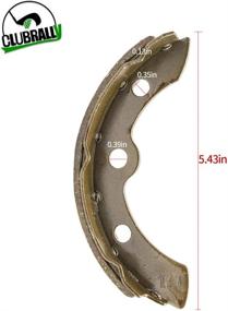 img 1 attached to 🔧 High-Quality CLUBRALLY Brake Shoes Spring Kit for Club Car Golf Carts (1995-up) - Model Numbers: 1018232-01, 1018163-01