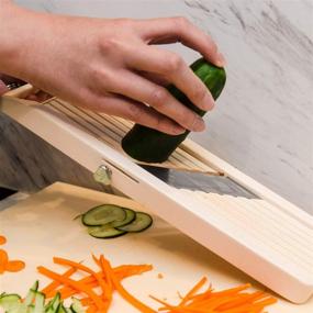 img 3 attached to 🥦 Japanese Vegetable Slicer by Benriner - Classic Version