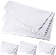 🎨 aodaer 4 piece white fusible interfacing non-woven fabric for diy crafts and handiwork logo