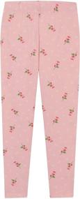 img 2 attached to 💃 BTween Girls' Fashion Stretch Pants Leggings: Comfortable Bottom Set- 4 Pack Bundle
