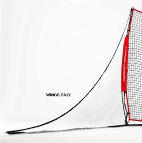 img 1 attached to Rukket Haack Golf Net: Indoor and Outdoor Practice Driving Aid for Home Golfing - SEC Coach Chris Haack's Swing Training Net Collection - Available in 10x7 Hitting Net, 7x7 Hitting Net, or Protection Side Nets