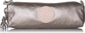 img 4 attached to 📏 Kipling Freedom Pencil Case Review: Cloud Metal, 8.25”L x 2.5”H x 2.5”D