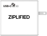 ziplified charger delivery adapter macbook logo