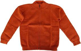 img 2 attached to Alpaca Basics Handmade Sweater Marled Boys' Clothing in Sweaters