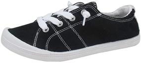 img 1 attached to Jellypop Dallas Black Tie Dye Canvas Men's Shoes for Fashion Sneakers