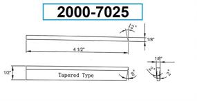 img 2 attached to HHIP 2000 7025 Parallel Cut Off Blade P3S