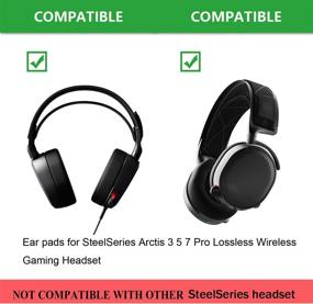 img 3 attached to Заменяемая подушка для головного ободка наушников SteelSeries