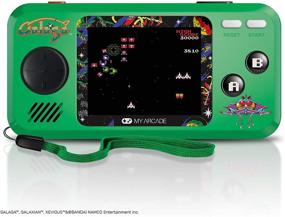 img 4 attached to My Arcade Pocket Player Handheld Game Console: Galaga, Galaxian, Xevious Edition - Collectible Classic Games with Full Color Display, Speaker, Headphone Jack, and Battery/Micro USB Power