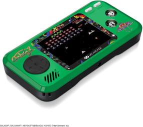 img 1 attached to My Arcade Pocket Player Handheld Game Console: Galaga, Galaxian, Xevious Edition - Collectible Classic Games with Full Color Display, Speaker, Headphone Jack, and Battery/Micro USB Power