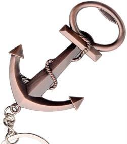 img 4 attached to 🚢 Liangery Boat Anchor Bottle Opener: A Novelty Classic Keychain for Effortlessly Opening Beer Bottles - Perfect for Men and Women