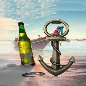 img 2 attached to 🚢 Liangery Boat Anchor Bottle Opener: A Novelty Classic Keychain for Effortlessly Opening Beer Bottles - Perfect for Men and Women