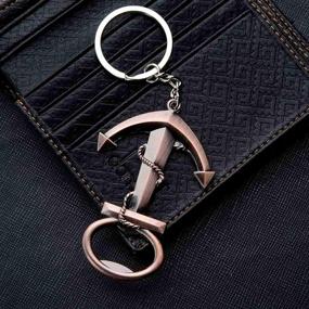 img 1 attached to 🚢 Liangery Boat Anchor Bottle Opener: A Novelty Classic Keychain for Effortlessly Opening Beer Bottles - Perfect for Men and Women