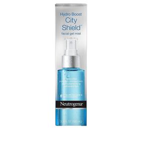 img 4 attached to 💦 Neutrogena Hydro Boost City Shield Replenishing Facial Mist Gel: Hyaluronic Acid & Antioxidants for Hydration, Non Comedogenic, 3.3 fl. oz.