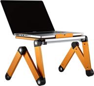 gold urban shop laptop stand - ideal for sitting and working logo