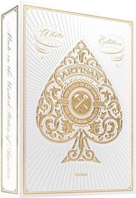 img 4 attached to Stunning White Artisan Playing Cards by theory11: Elevate Your Card Game!
