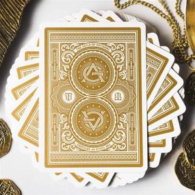 img 1 attached to Stunning White Artisan Playing Cards by theory11: Elevate Your Card Game!