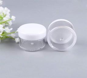 img 1 attached to 🧴 XINGZI Reusable Plastic Makeup Packaging Containers